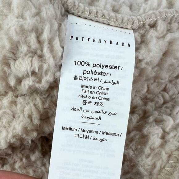 Pottery Barn Teddy Robe - Picture 3 of 3